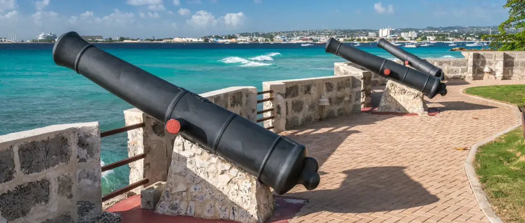 Carlisle Bay Auf Der Wunderschonen Insel Barbados